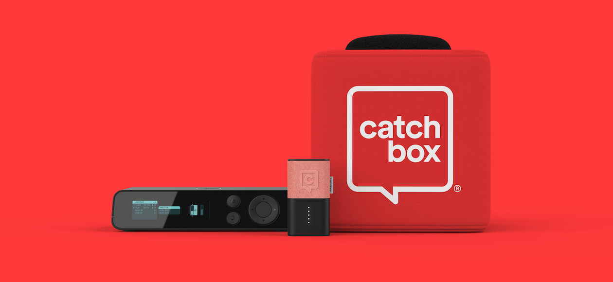 catchbox plus s prezentačním